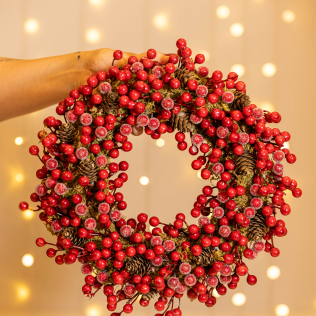 Guirlanda Vermelha - 35cm 