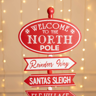 Placa Decorativa de Natal Wecolme 