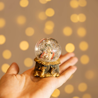 Mini Globo de Neve Sagrada Familia 