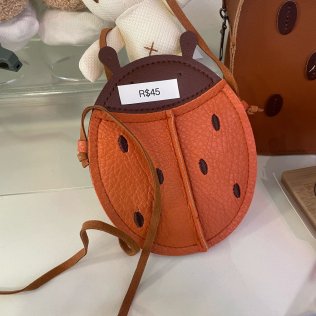 Mini bag joaninha 