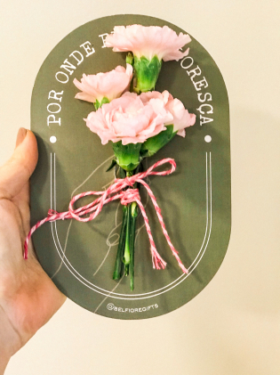 Tag floral 