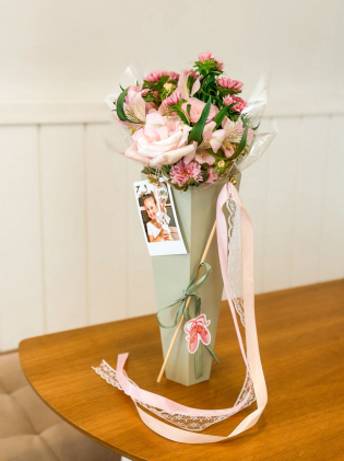 Ramalhete Bailarina com Fitas