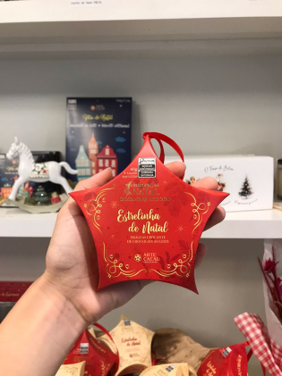 Estrelinha de Natal Vermelha - Histórias de natal