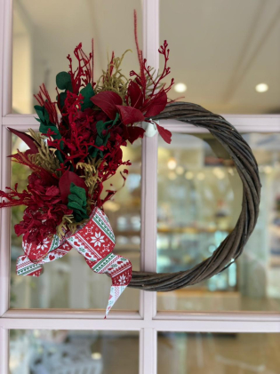 Guirlanda com Flores Desidratadas M