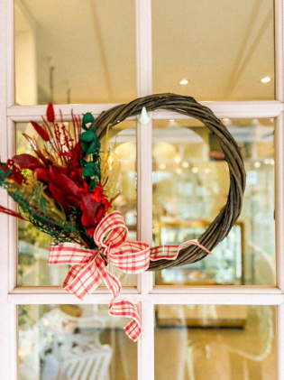 Guirlanda com Flores Desidratadas M