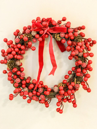 Guirlanda Vermelha P