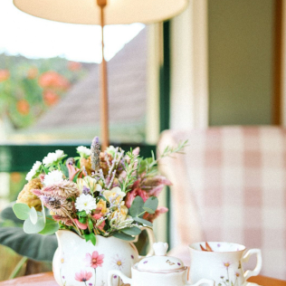 Açucareiro de porcelana