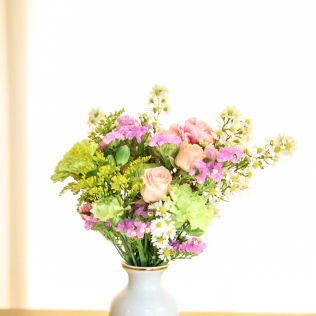 Vaso de Porcelana Florido P