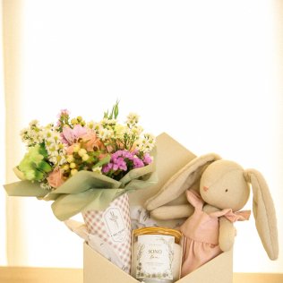 Box Flores & Vela Sono Bom