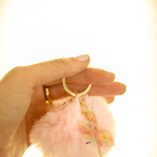 Chaveiro Pompom Bailarina