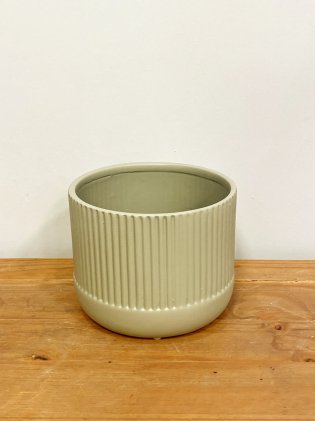 Cachepot Duo M Pistache
